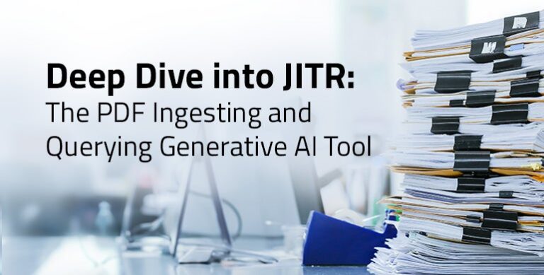 Глубокое погружение в JITR: инструмент генеративного искусственного интеллекта для приема и запроса PDF-файлов
 | DeepTech